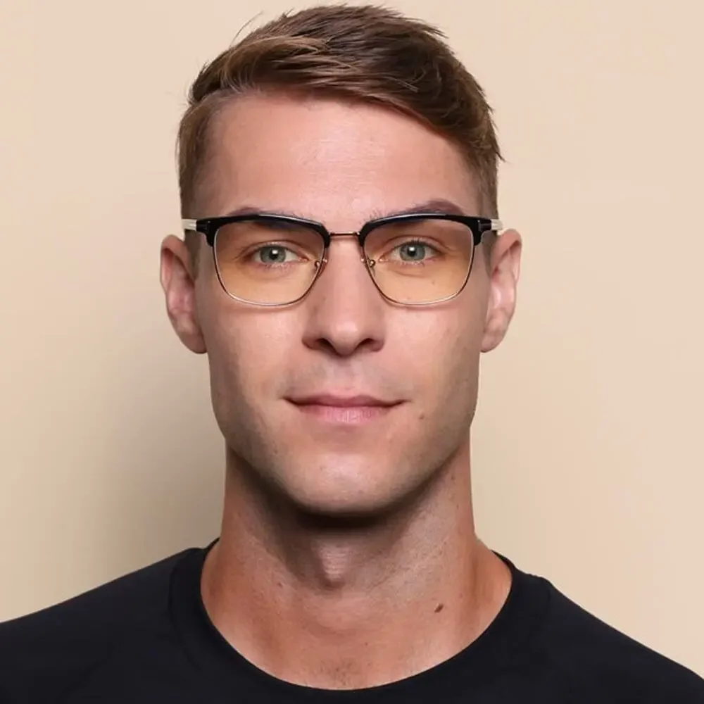 New, TOM FORD Clip-On Sunglasses/Eyeglasses TF5683-B 001 Authentic